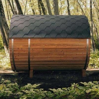 سونا سنتی خشک در فضای باز فینلاند سونا خرده سدر 4.5KW یا 6KW