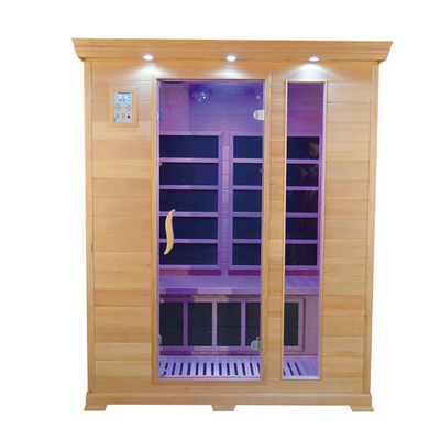 Hemlock Chromotherapy مادون قرمز سونا اتاق 3 نفره 240 ولت