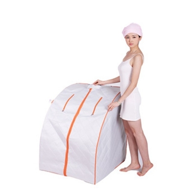 Small Wellness Spa جعبه سونای مادون قرمز قابل حمل 1 نفره با صندلی تاشو