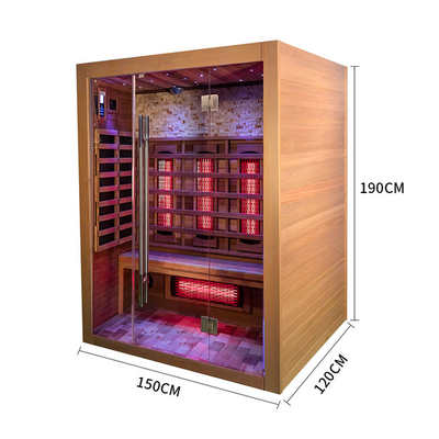 ODM Hemlock Home Canadian Spa Souna Souna Radiant Health سونای 2 نفره